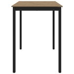 vidaXL Table de salle à manger / Table de repas Bois d'ingénierie