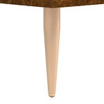 vidaXL Buffet Chêne fumé 34 5x34x90 cm Bois d'ingénierie