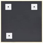 vidaXL Miroir Doré 50x50 cm