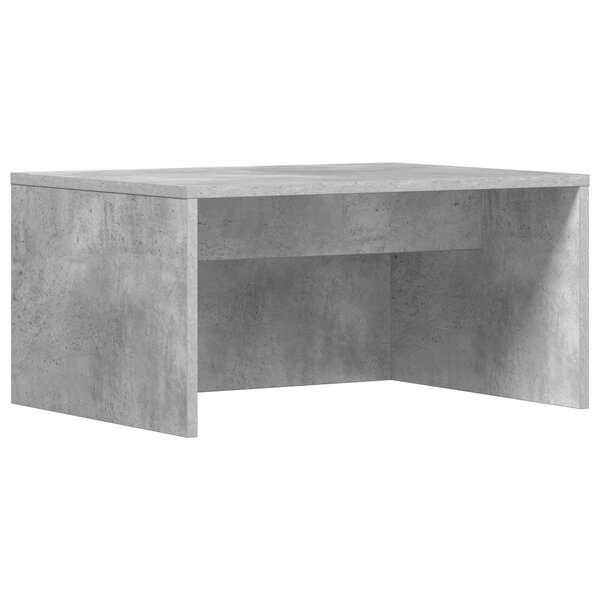 vidaXL Bureau mural Gris béton 60 x 45 x 30 cm Bois d'ingénierie