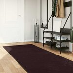 vidaXL Coureur de Tapis MARSA Anthracite 100 x 300 cm Polyester et PVC