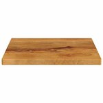 vidaXL Dessus de table 50x50x3 8 cm carré bois massif manguier