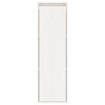 vidaXL Meubles TV 3 Pièces Blanc Bois massif de pin