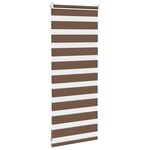 vidaXL Store zèbre marron 60x100 cm largeur du tissu 55 9 cm polyester