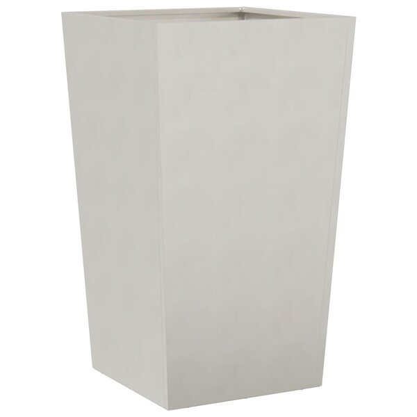 vidaXL Jardinière 45x45x75 cm acier inoxydable