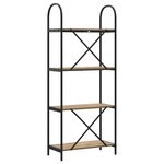 vidaXL Étagère chêne artisanal 60 x 30 x 146 cm Bois d'ingénierie