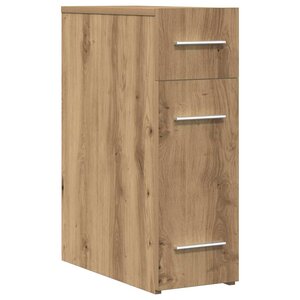 vidaXL Armoire d'apothicaire chêne artisanal 20 x 45 5 x 60 cm