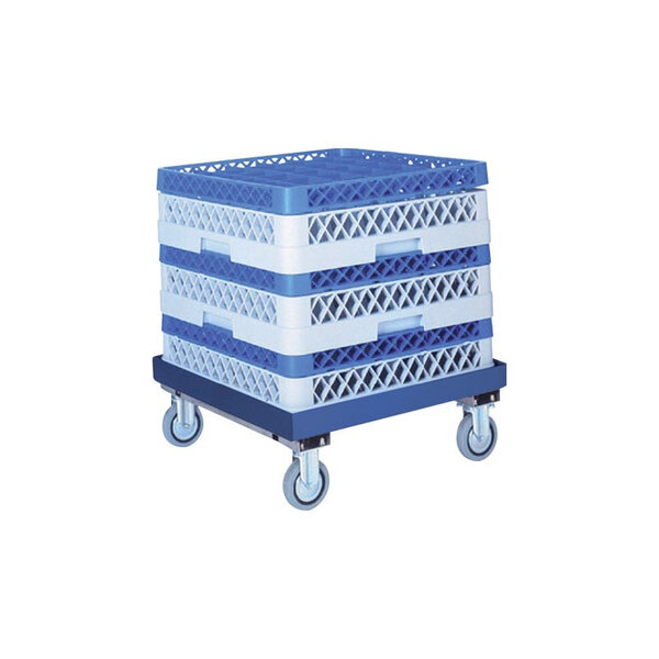 Chariot porte casier abs sans barre de poussée - l2g -  - abs530 560x210mm