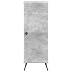 vidaXL Buffet Gris béton 33 x 34 5 x 90 cm Bois d'ingénierie