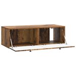 vidaXL Meuble TV mural Bois ancien 98 x 41 x 30 cm Bois d'ingénierie