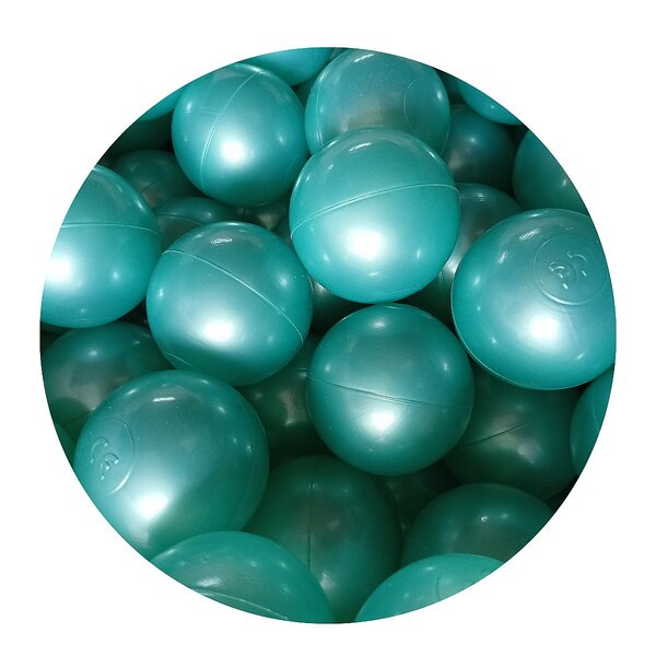 Lot de 50 balles - turquoise