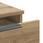 vidaXL Armoire murale chêne artisanal 68x30x20 cm bois d'ingénierie