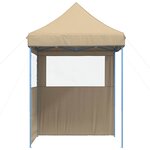 vidaXL Tente de fête Beige 200 x 200 x 306 cm Tissu Oxford