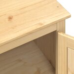 vidaXL Garde-robe Corona 55x38x170 cm bois de pin massif