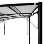 vidaXL Auvent pare-soleil de jardin 6x3x2 55 m crème