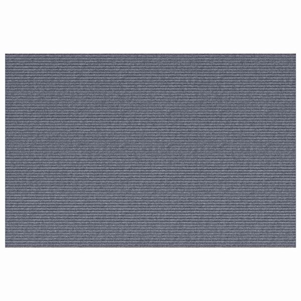 vidaXL Tapis Couloir Gris clair 100 x 150 cm tissu