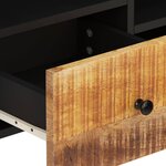 vidaXL Meuble TV 100x33x46 cm bois de manguier et d'ingénierie