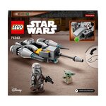 75363 Microfighter chasseur n-1 du mandalorien Star Wars