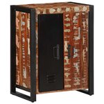 vidaXL Buffet multicolore 55x35x70 cm bois massif récupération