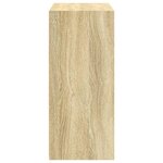 vidaXL Buffet chêne sonoma 70x41x93 cm bois d'ingénierie