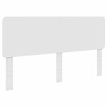 vidaXL Tête de lit Blanc Brillant 180 cm Bois d'ingénierie