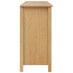 vidaXL Buffet avec tiroir HILL Marron miel 154 x 40 x 80 cm Pin massif