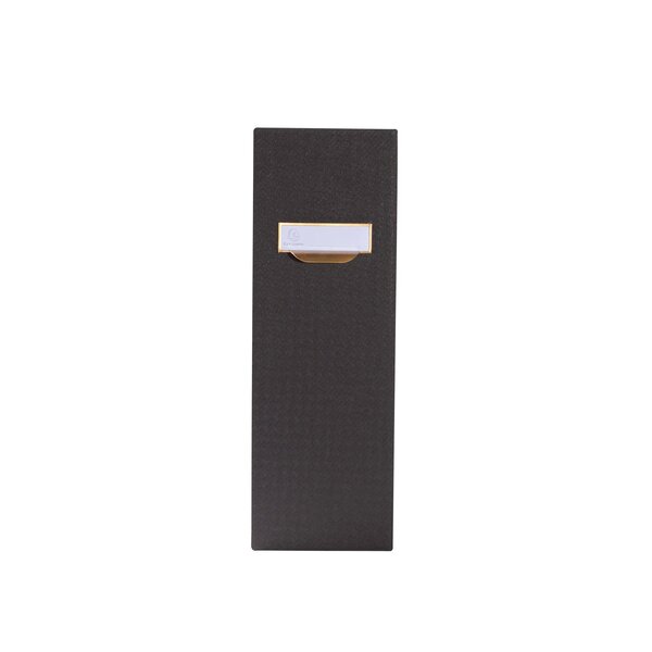 Porte-revues Officebyme Dos 100mm - Noir - Exacompta