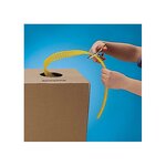 Gaine filet plastique jaune 150 m ø 60 mm maxi