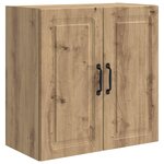 vidaXL Armoire Murale Chêne artisanal 59 x 31 x 60 cm
