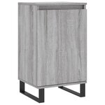 vidaXL Buffets 2 Pièces sonoma gris 40x35x70 cm bois d'ingénierie