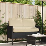 vidaXL Set de coussins de palette avec oreiller 3 Pièces Beige