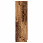 vidaXL Garde-robe vieux bois 90x52x200 cm bois d'ingénierie