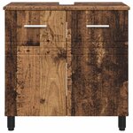 vidaXL Unité de vanité de salle de bain Bois ancien 60 x 35 x 60 cm