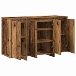 vidaXL Buffet Bois ancien 120 x 41 x 75 cm Bois d'ingénierie