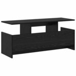 vidaXL Meuble TV Chêne noir 102 x 35 x 45 cm Bois d'ingénierie