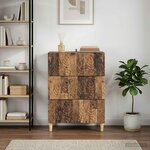 vidaXL Armoire à tiroirs Bois ancien 66 x 34 5 x 90 cm