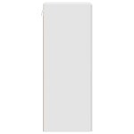 vidaXL Armoire Murale Blanc brillant 33 x 34 5 x 90 cm