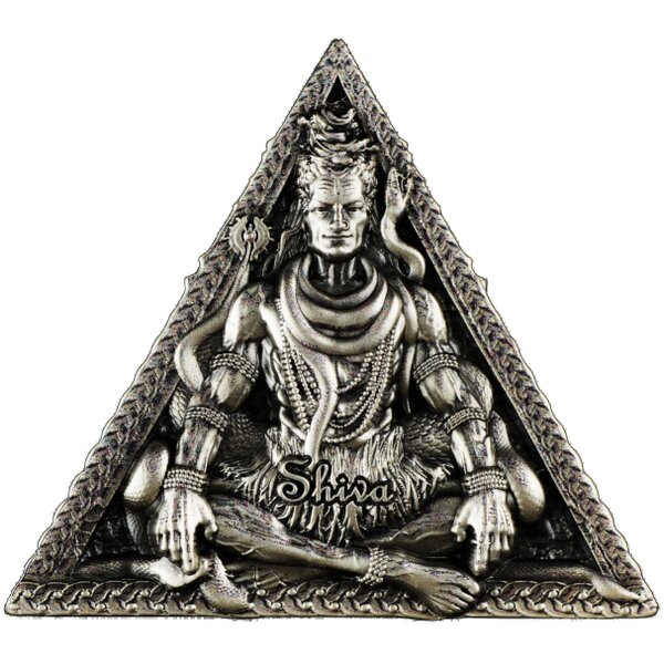 SHIVA Trimurti Guardians of the Universe 3 Once Argent Monnaie 3000 Francs CFA Cameroon 2025