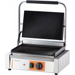 Grill panini double rainuré 2.2 kw - stalgast -  - 430 x360x200mm