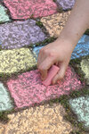 Craies de trottoir 6 couleurs