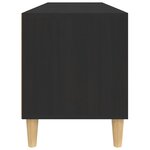vidaXL Meuble TV noir 100x34 5x44 5 cm bois d'ingénierie