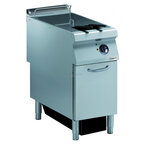 Friteuse electrique professionnelle - 23 litres - profondeur 900 mm - combisteel -  - acier inoxydable 400x900x850mm