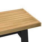 vidaXL Table basse NOAIN pieds en forme de A 120x60x40 cm massif pin