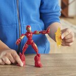 Marvel avengers  figurine iron man bend & flex  15 cm