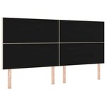 vidaXL Tête de Lit en Tissu Geometric Manuel Crème 200 cm tissu