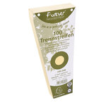 Paquet de 100 intercalaires trapèze 105 x 240 mm Perforation 2 trous Blanc x 6 EXACOMPTA