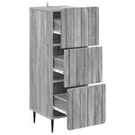 vidaXL Armoire à tiroirs 33 x 34 5 x 92 cm Bois d'ingénierie