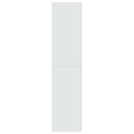 vidaXL Buffet haut blanc 70x42 5x185 cm bois d'ingénierie