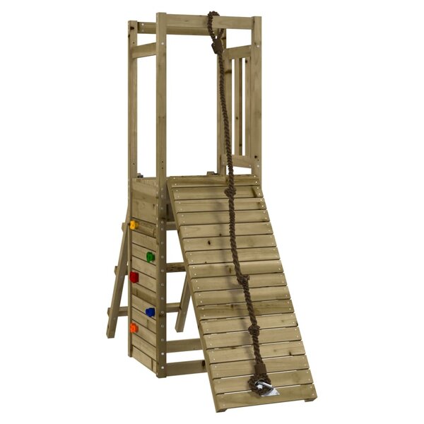 vidaXL Aire de jeux d'extérieur bois de pin imprégné