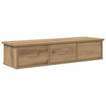 vidaXL Armoire murale chêne artisanal 88x26x18 5 cm bois d'ingénierie